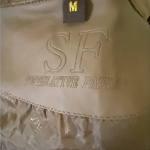 Superlative Fashion suede jacket from Italy. Hippie, boho chic, cottage core . - Picture 6 of 6